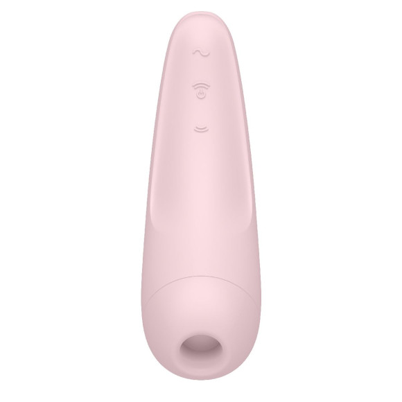 Розовый вакуум-волновой стимулятор Satisfyer Curvy 2+