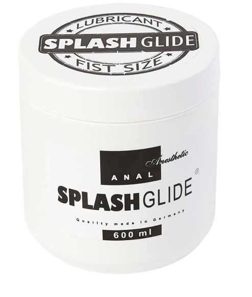 Анальный лубрикант на водной основе Splashglide Anal Anesthetic - 600 мл.