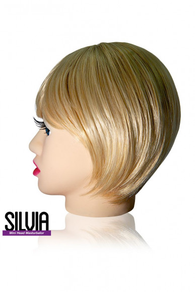 Мастурбатор в форме головы Silvia