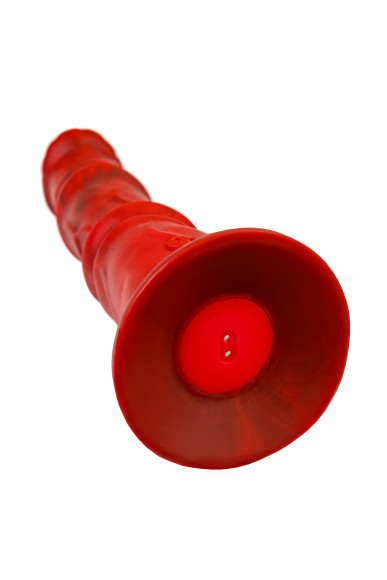 Силиконовый вибратор Monster Rex - 24,5 см.