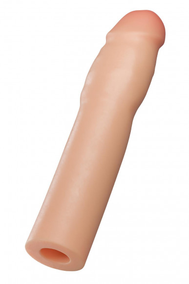 Телесная насадка-удлинитель Resilience - 17,7 см.
