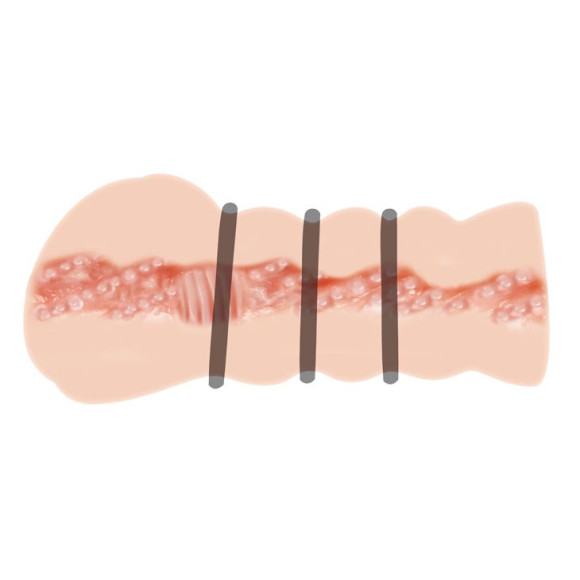 Тугой мастурбатор с кольцами Julia Тугой мастурбатор с кольцами Julia