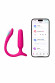 Розовый анальный вибратор с клиторальной стимуляцией Lush Anal