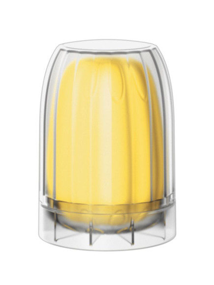 Желтый мастурбатор-яйцо Bisedze