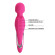Розовый вибромассажер Michael с функцией нагрева