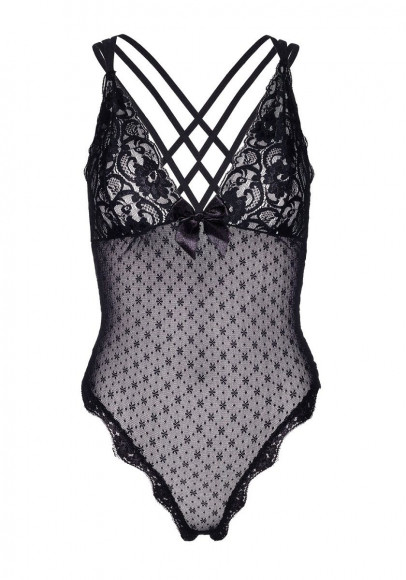 Кружевное боди POINT D ESPRIT TEDDY