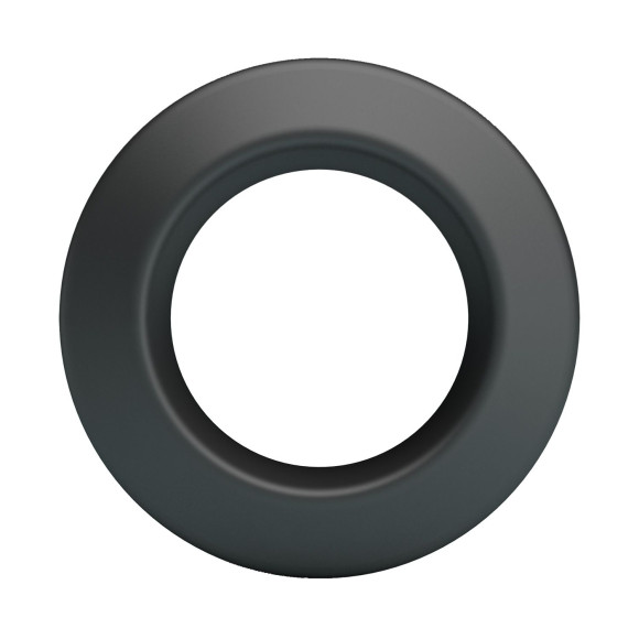 Черное эрекционное кольцо Brodan Черное эрекционное кольцо Brodan