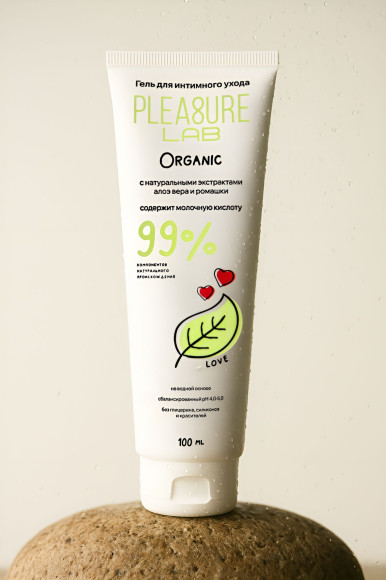 Натуральный лубрикант на водной основе Pleasure Lab Organic - 100 мл.
