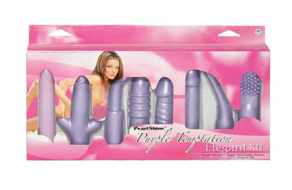 Фиолетовый вибронабор Purple Temptation