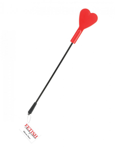 Стек с красным силиконовым сердечком на кончике Silicone Heart Red 