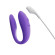 Фиолетовый вибромассажер для пар We-Vibe Sync Go