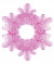 Розовое эрекционное кольцо Heavy Cock Ring Ice Flower