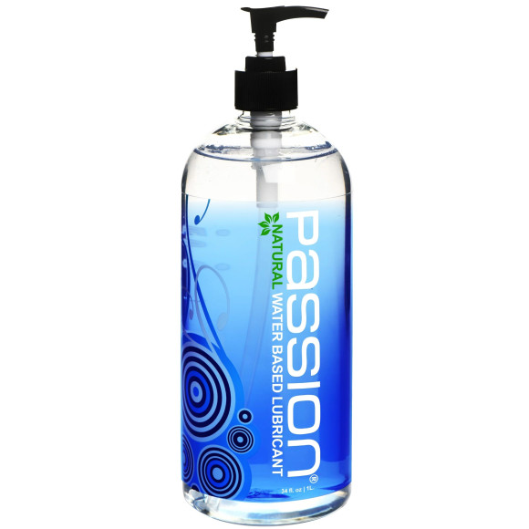 Лубрикант на водной основе Passion Natural Water-Based Lubricant - 1000 мл. Лубрикант на водной основе Passion Natural Water-Based Lubricant - 1000 мл.