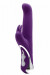 Фиолетовый перезаряжаемый вибратор Rechargeable Rabbit Purple - 23,5 см.