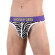 Сексуальные трусы-тонги с принтом зебры Сексуальные трусы-тонги с принтом зебры