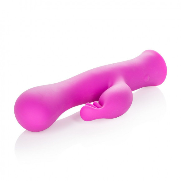 Розовый вибромассажер Eight Envy by Jopen - 19 см.