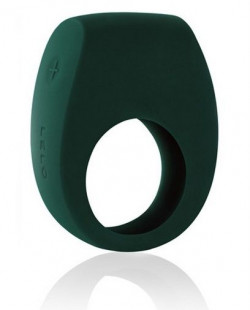 Зелёное эрекционное кольцо Tor 2 с вибрацией
