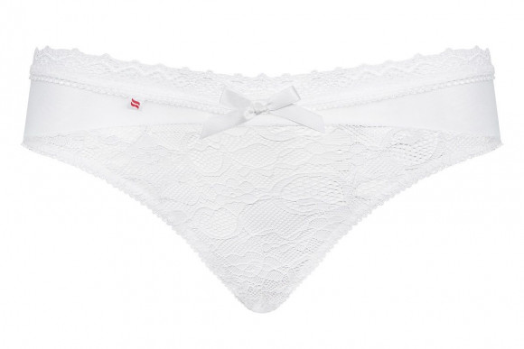 Кружевные трусики Swanita с атласными бантиками