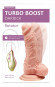 Телесный ротатор-реалистик Turbo Boost Darrick - 17,5 см.